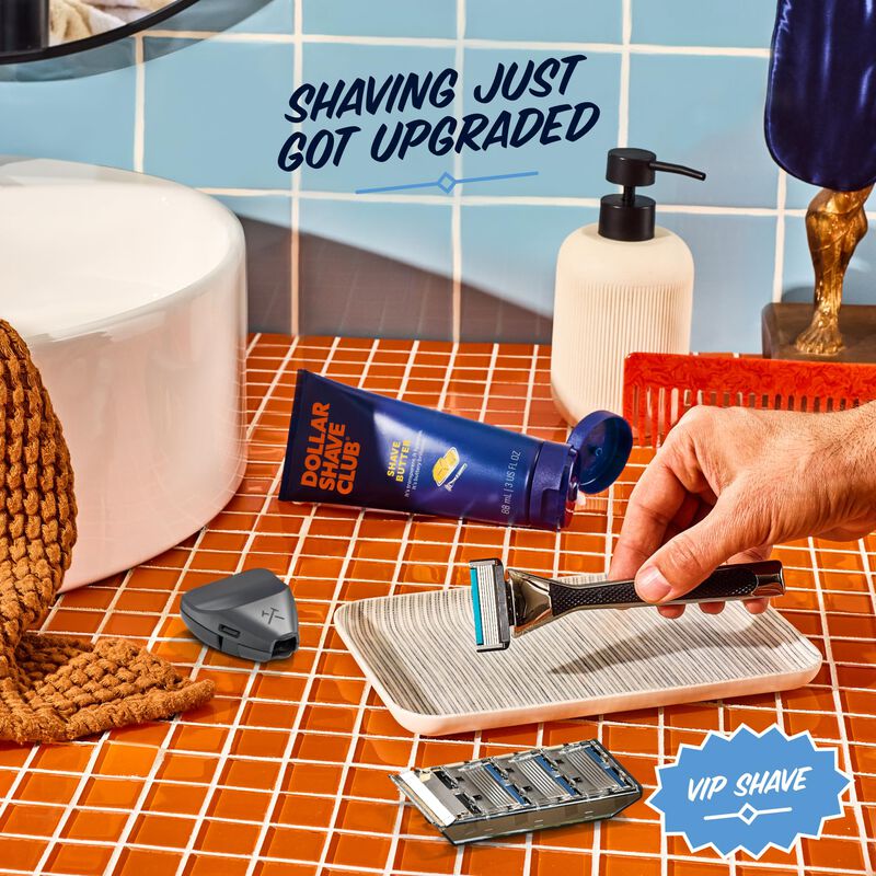 Set De Afeitado Dollar Shave Club The Vip Con 4... image number null