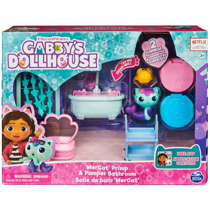 Ba&ntilde;o Primp And Mimper De Toy Gabby's Dollhouse ... image number null