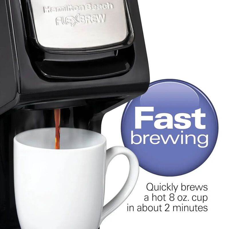 Cafetera Hamilton Beach Flex Brew 2 Modos De Pr... image number null