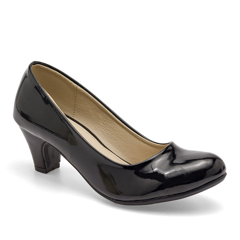 Poptops Zapatos para mujer negro charol image number null