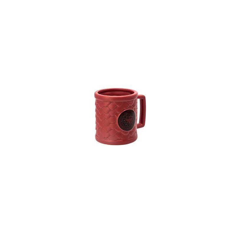 Taza 3D Targaryen con escamas de drag&oacute;n, Juego ... image number null