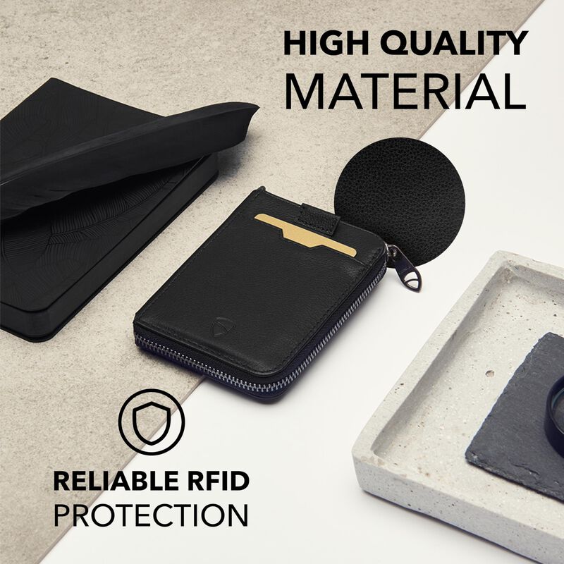 Billetera Vaultskin Notting Hill Rfid Negra image number null