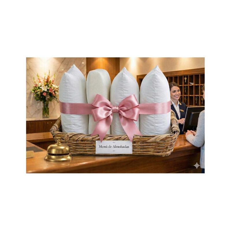 Kit Men&uacute; De Almohadas 4 Pzas: Muestrario Hotel ... image number null