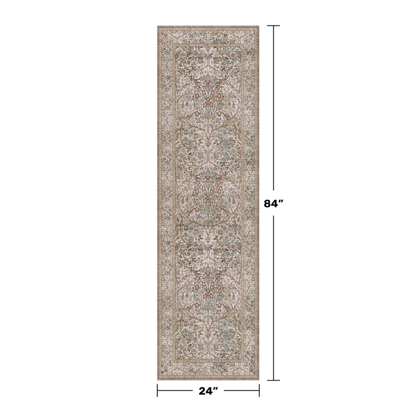 Alfombra Hazo Haus 173 cm Verde Musgo Antidesli... image number null