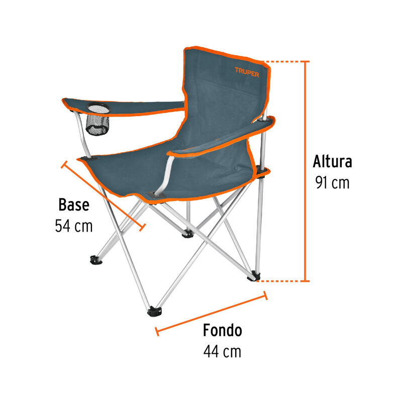 Silla Plegable Truper 30 Exterior Jardin Color ... image number null