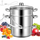 Exprimidor de Vapor Vivohome Acero Inoxidable 5 Qt