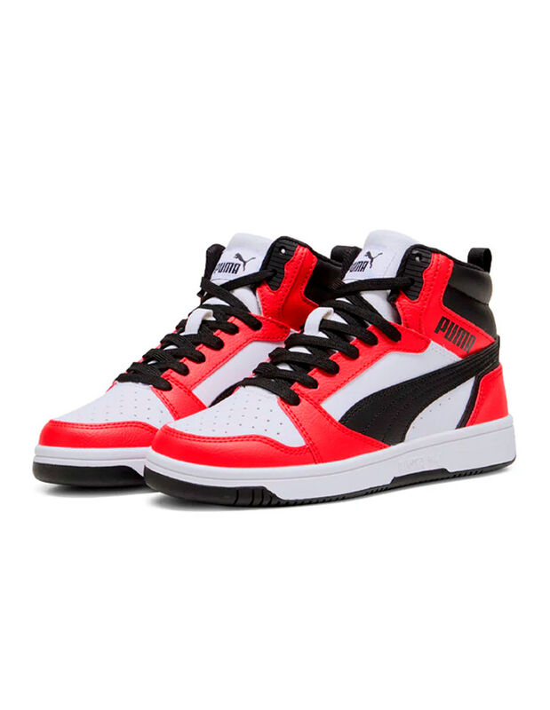 Tenis Joven Puma Rebound V6 Rojo 39383103 image number null
