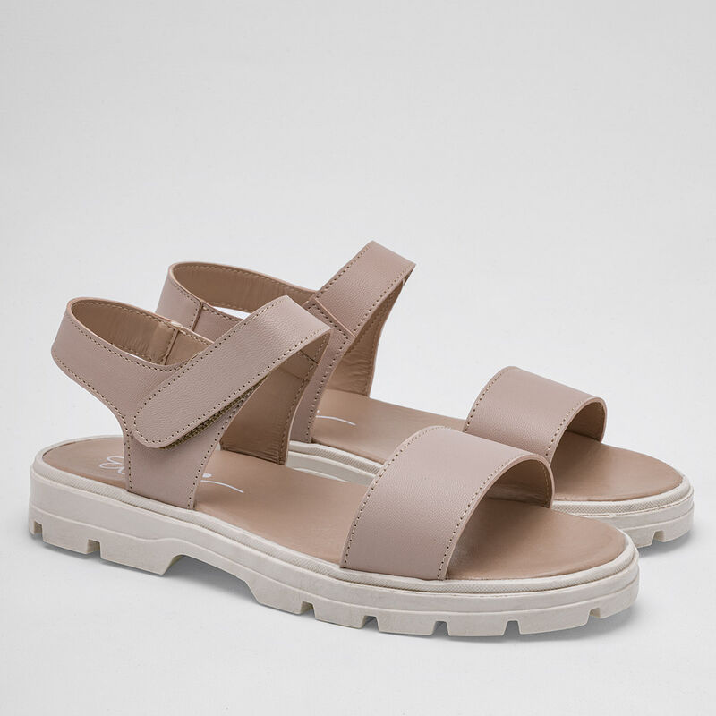 Yondeer Sandalia para mujer rosa image number null