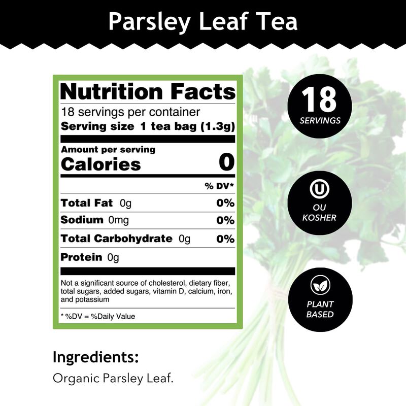 T&eacute; De Hoja De Perejil Buddha Teas 24 g 18 Bolsa... image number null
