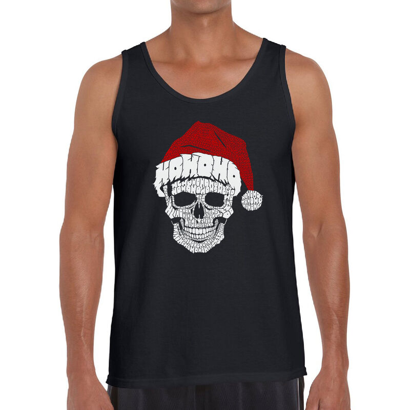 Tank Top Word Art Para Hombre - Calavera de San... image number null