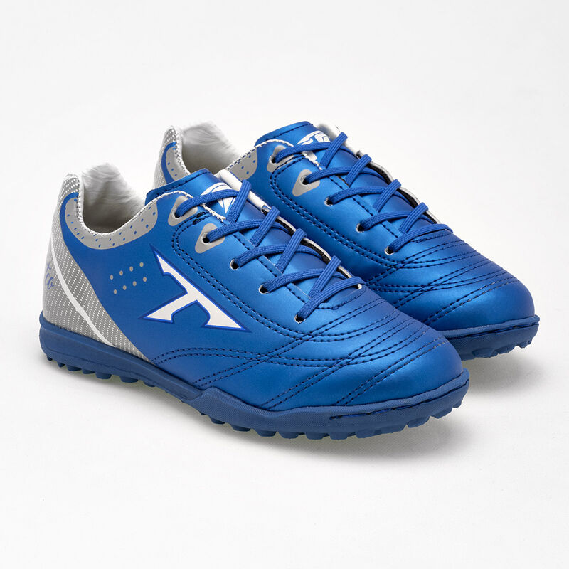 Trucco Tenis deportivo para ni&ntilde;o azul gris image number null