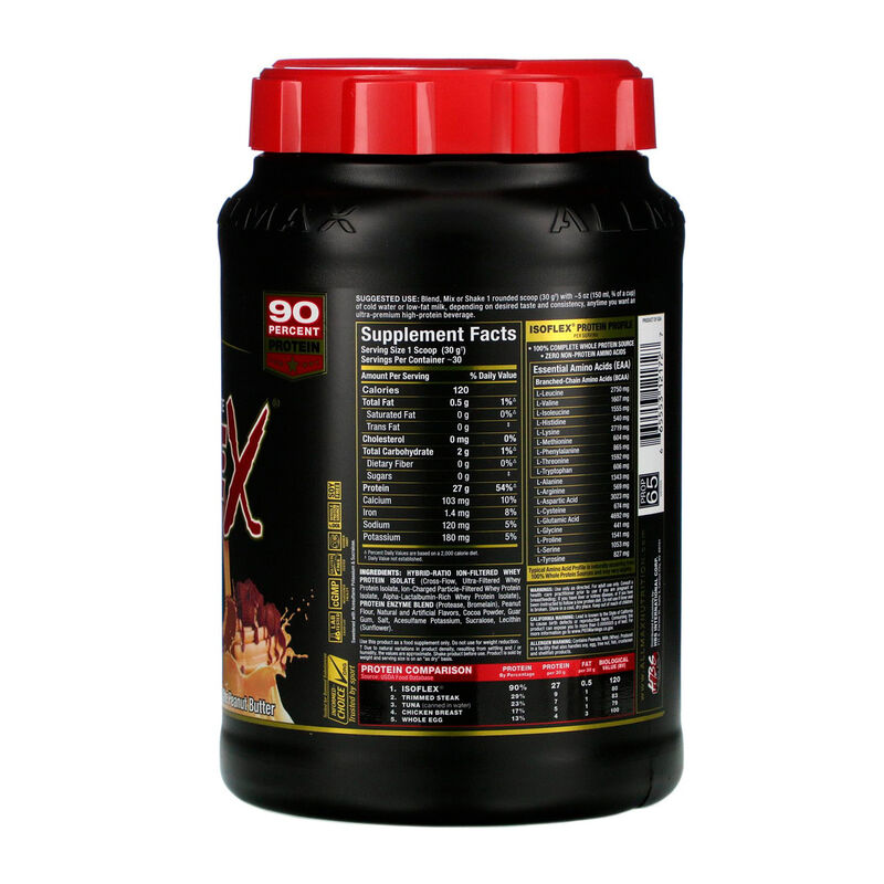 Proteina Isolatada Isoflex Allmax Chocolate Pea... image number null