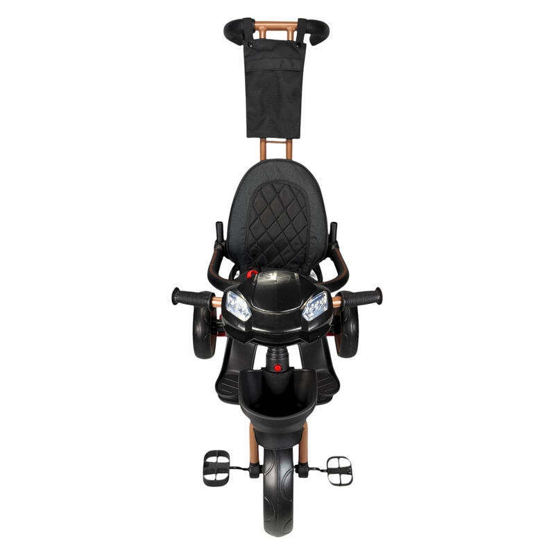 Triciclo Infantil Tipo Carriola con Bast&oacute;n Ajus... image number null