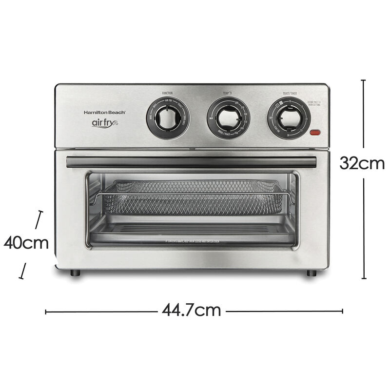 Horno Eléctrico Air Fry Hamilton Beach 6 Config... image number null