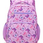 Mochila Escolar Para Ni&ntilde;as Con Mariposa Rhcpfovr 38 Cm