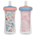 Vaso Para Ni&ntilde;os The First Years, Paquete De 2, Rosa Y Azul