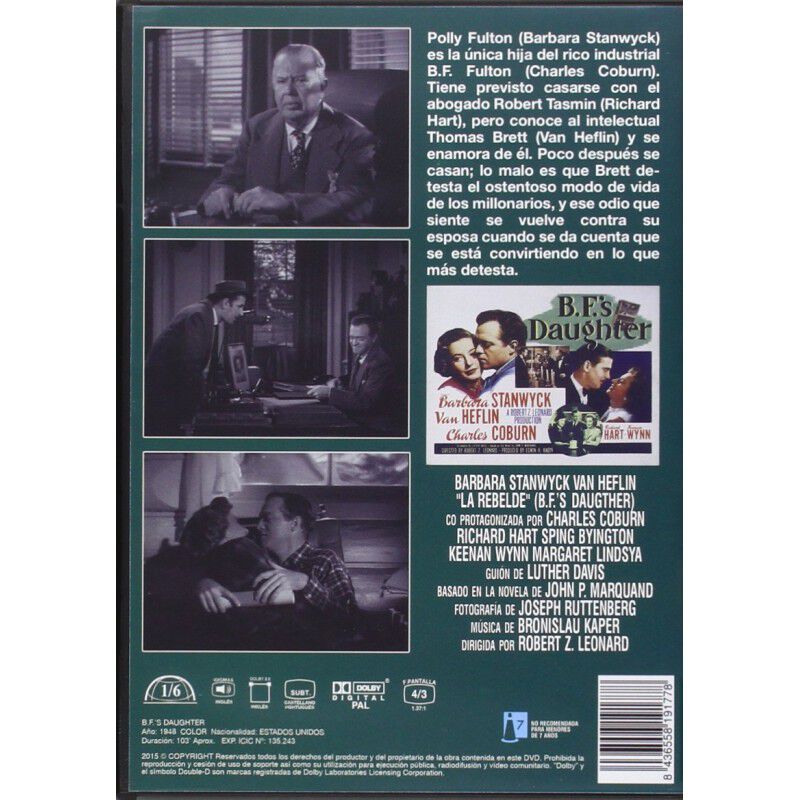 La Rebelde (vos) (dvd) image number null