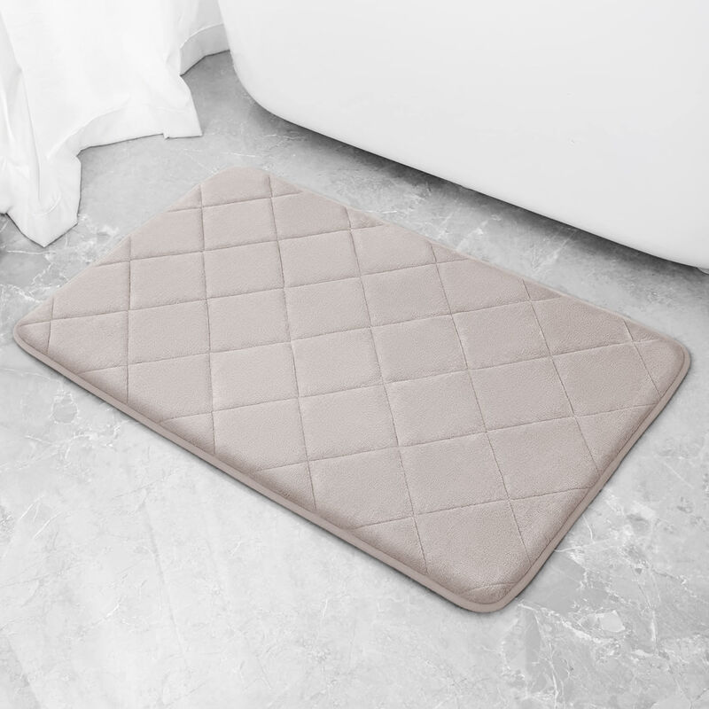 Tapete para Baño de Espuma Suave Beige 40cm x 6... image number null