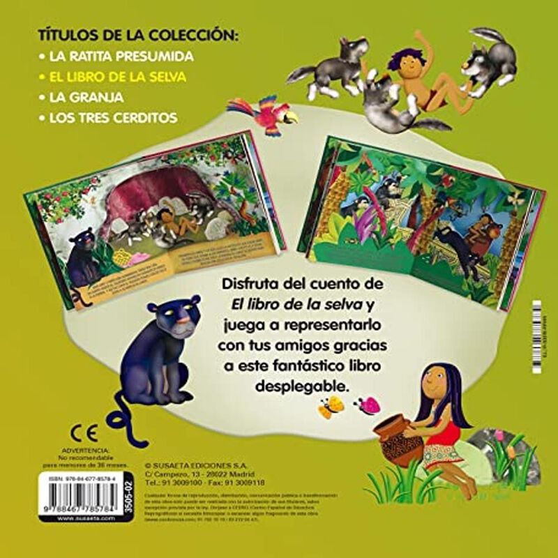 Teatrillo De El Libro De La Selva, De Susaeta, ... image number null