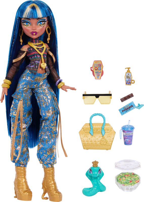 Mu&ntilde;eca Monster High Cleo De Nile Con Atuendo, S... image number null