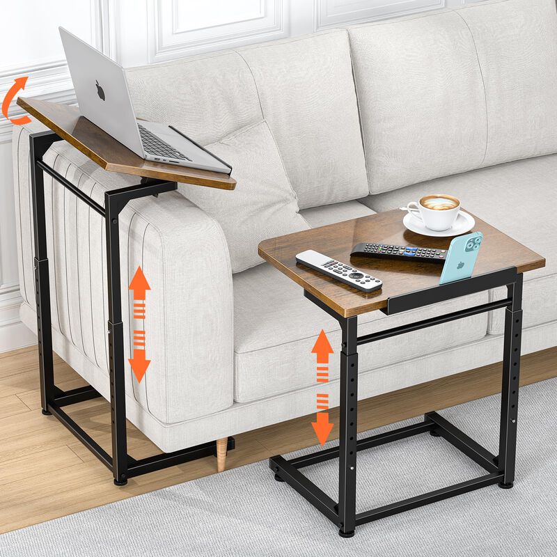 Mesa Auxiliar Para Tv Ajustable E Inclinable Da... image number null