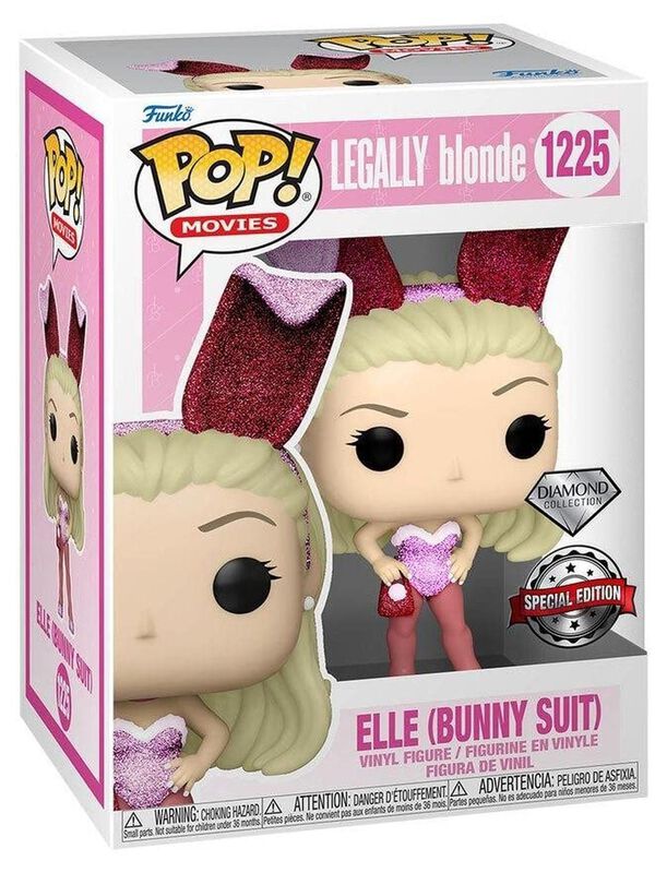Legally Blonde Elle Woods Bunny Diamond Glitter... image number null