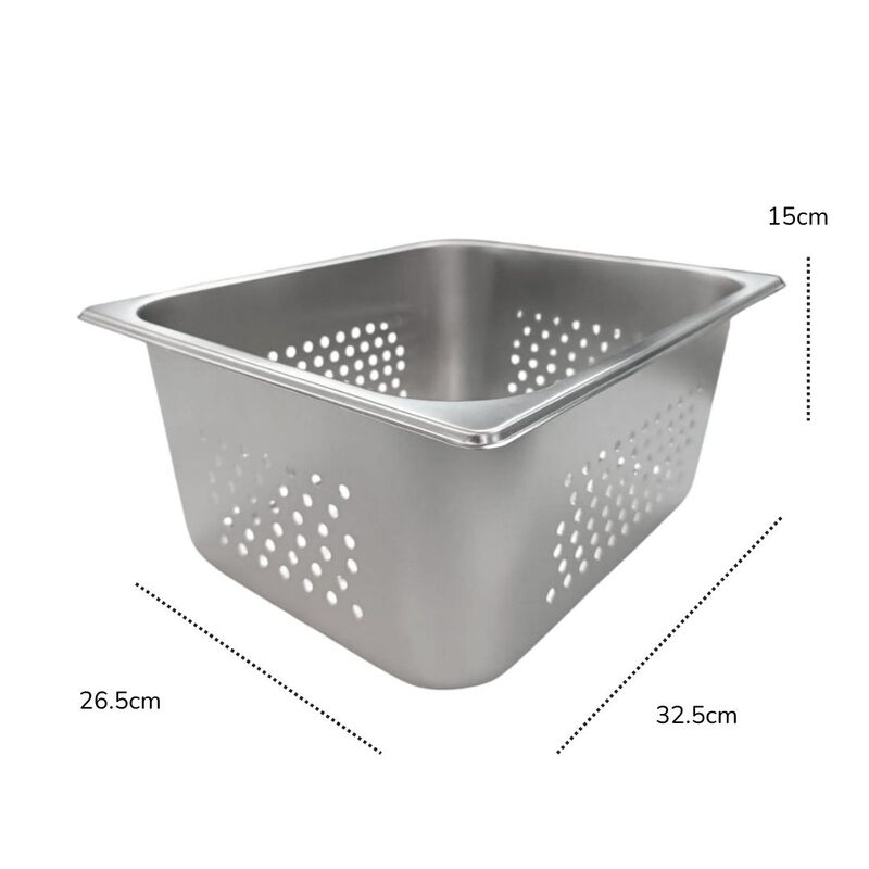 Inserto Perforado De Acero Inoxidable De 1/2 De... image number null