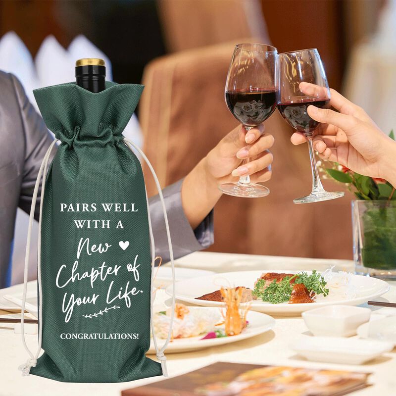 Bolsa De Vino Yuanhao 14 cm X 33 cm Gris Nuevo ... image number null