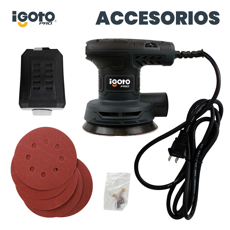 Lijadora Rotativa IGOTO PRO 300W HE1006 image number null