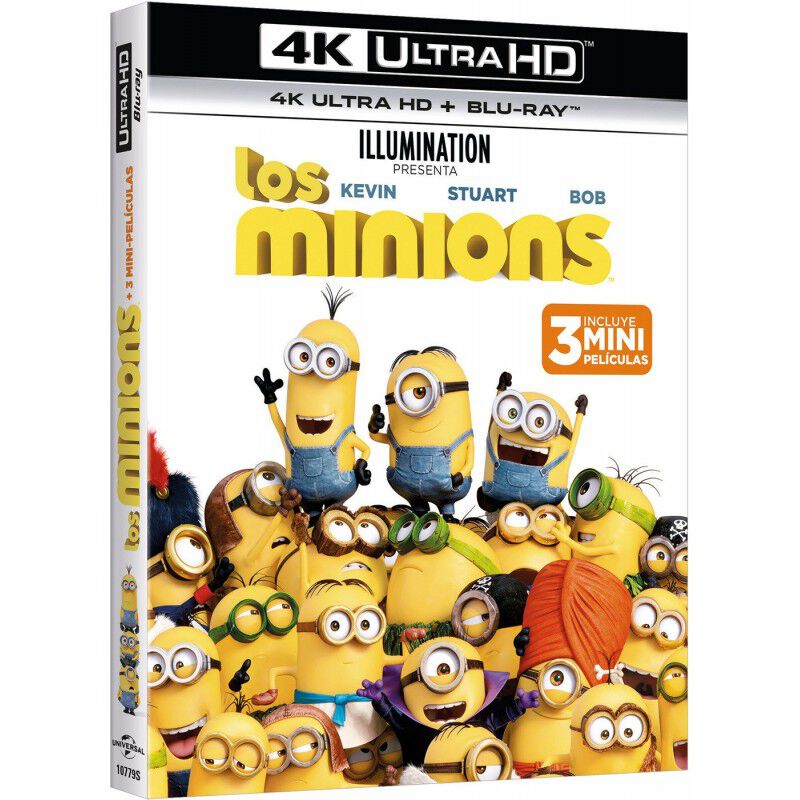 Los Minions (4k Uhd + Bd) [blu-ray] image number null