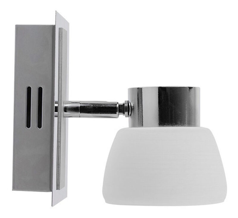Lampara Sobreponer Muro Cromado 5w Luz Suave C&aacute;... image number null