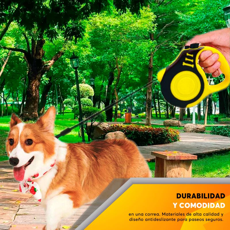 Correa Para Perro Grande Retráctil 5m 12082 image number null
