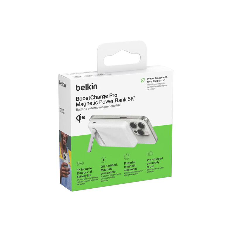 Power Bank Bater&iacute;a Magn&eacute;tica de 5K mAh Kick Bla... image number null