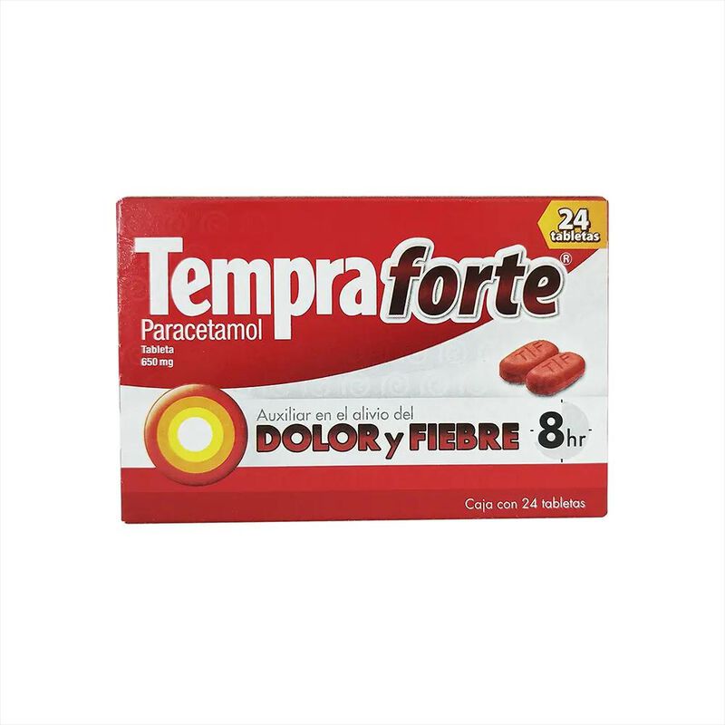 Tempra Forte 650 Mg 24 Tableta(s) image number null