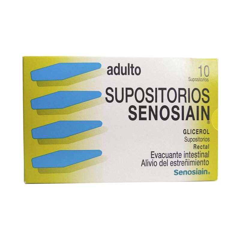 Senosiain Adulto 2.632g 10 Supositorios image number null