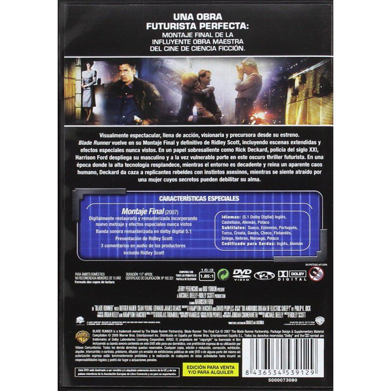 Blade Runner [dvd] image number null