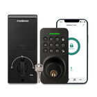 Cerradura Inteligente para Exterior 3 en 1: App, Contraseña o Llave, Redlemon, Color Negro, 83622