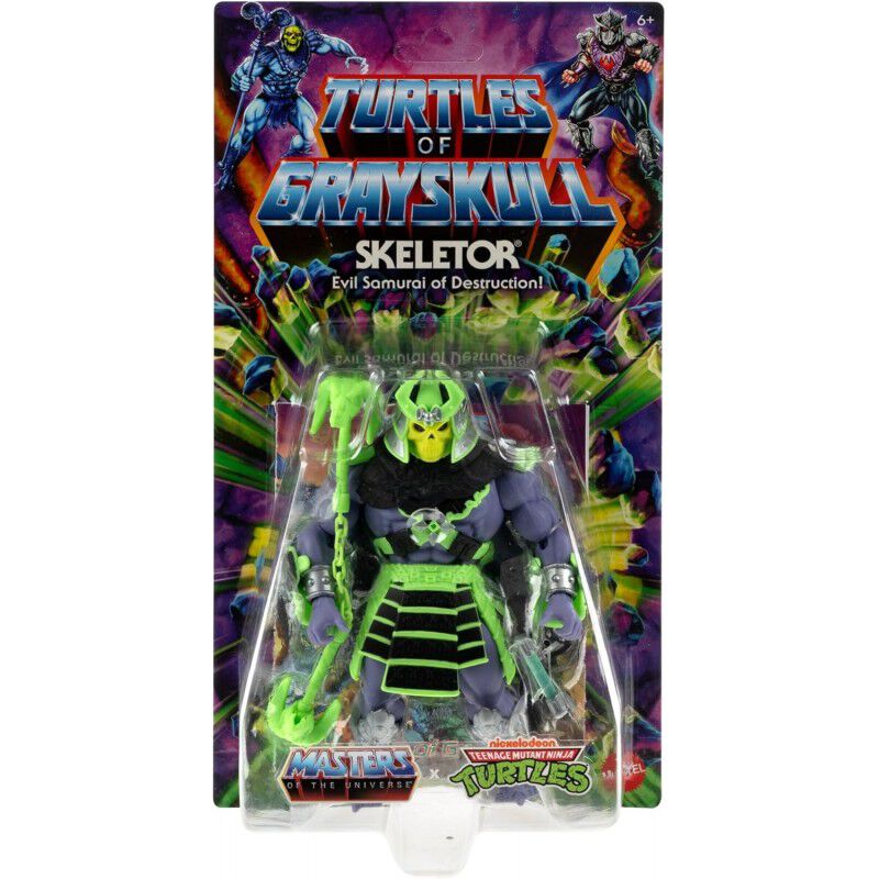 Figura Skeletor MOTU X TMNT Turtles Of Grayskul... image number null