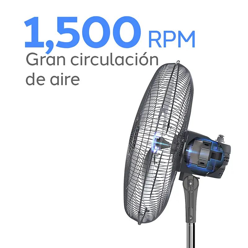 Ventilador Navia De Pedestal A18 Aspa Met&aacute;lica ... image number null