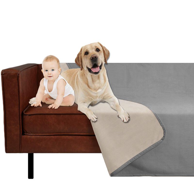 Manta De Cama Para Mascotas Ameritex, Reversibl... image number null