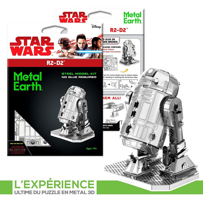 Maqueta R2-D2 Star Wars de Metal 3D image number null