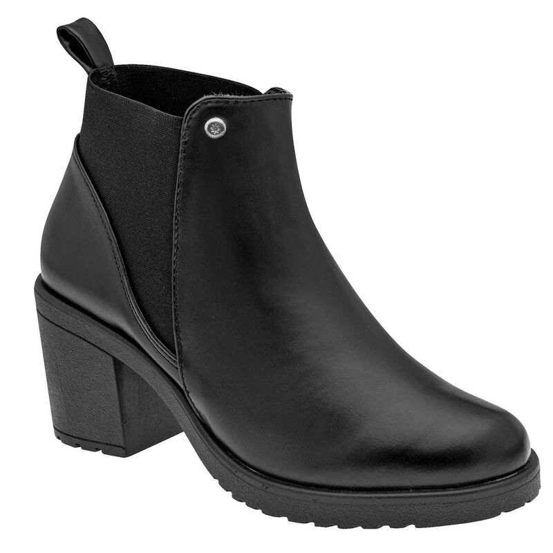 Moramora Botín para mujer negro image number null