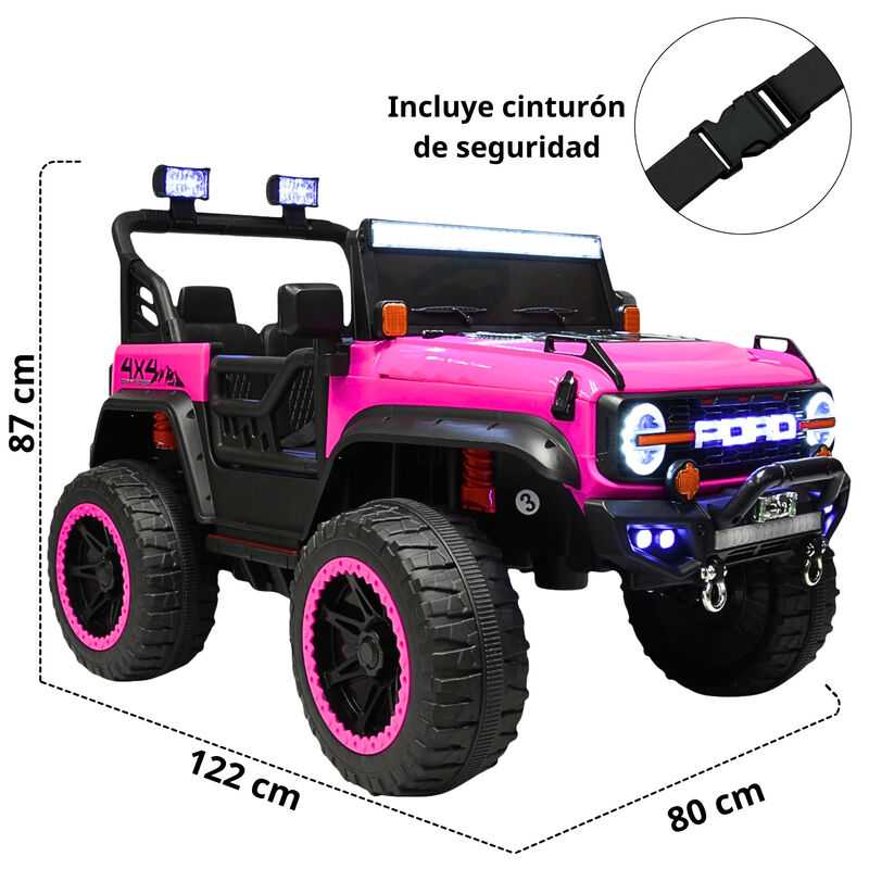 Montable Electrico Camioneta 4x4 para Ni&ntilde;os Blu... image number null