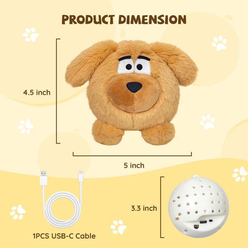 Juguete Para Perro Cophcy Peluche M&oacute;vil Recarga... image number null