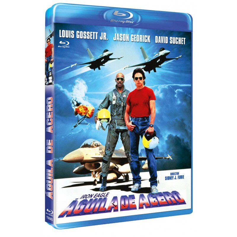 &Aacute;guila de Acero BLU RAY 1986 Iron Eagle [Blu-ra... image number null