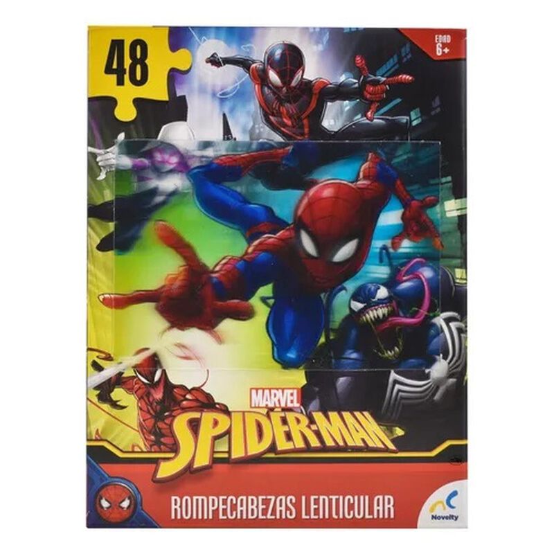 Rompecabezas Spiderman 48 Piezas Lenticular image number null