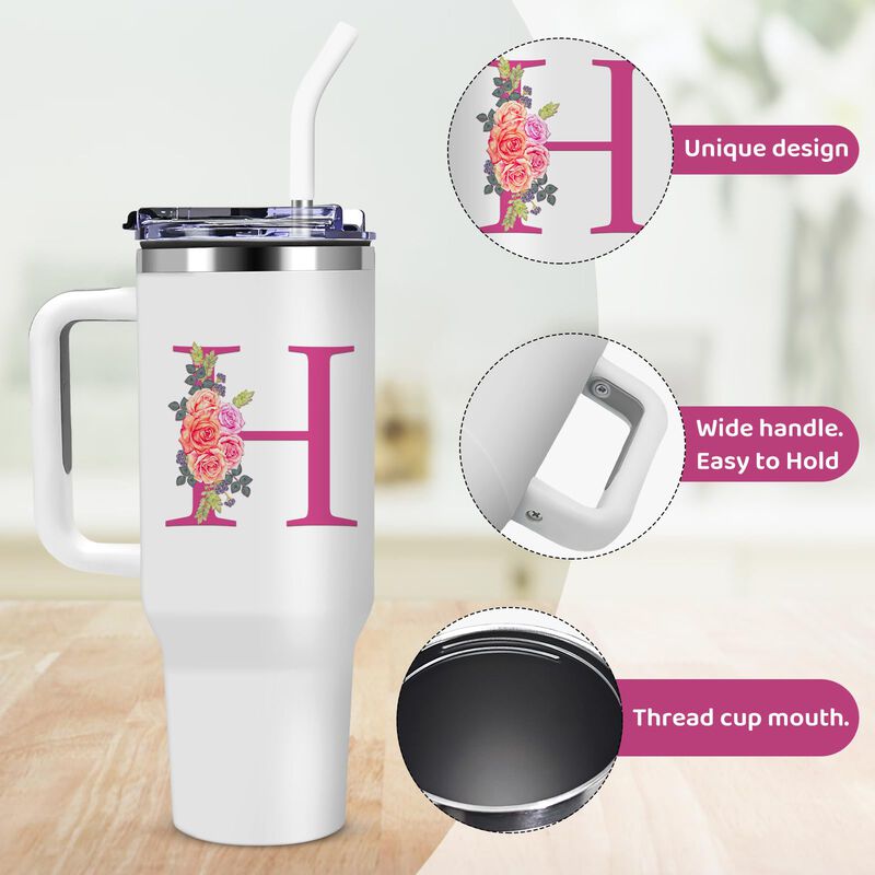 Vaso T&eacute;rmico Aiheart 40 Oz Acero Inoxidable Bla... image number null