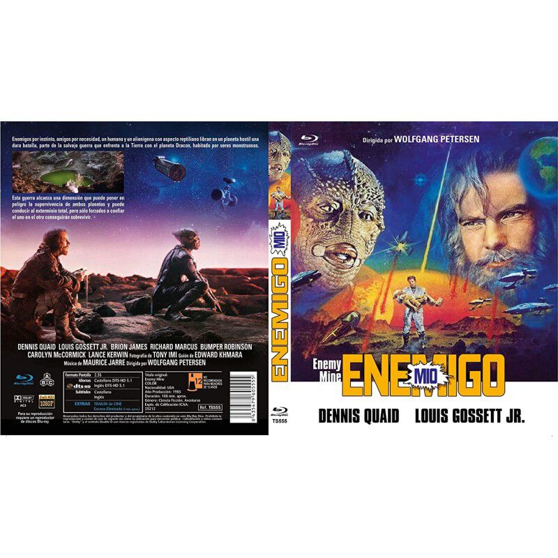 Enemigo M&iacute;o Bd 1985 Enemy Mine  (caratula Rever... image number null
