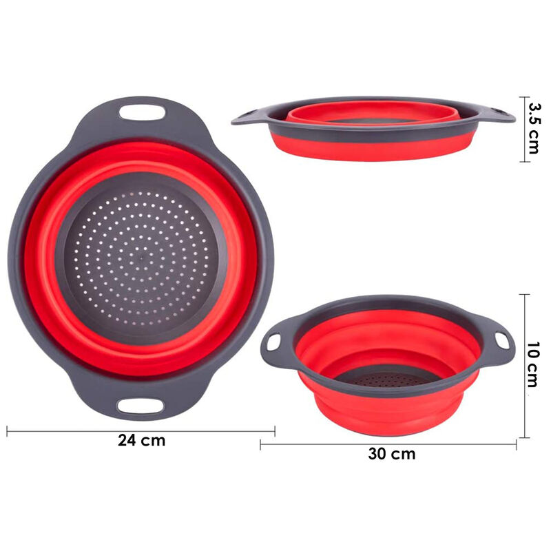Escurridor Aquila Rojo Grande Pop 24 image number null