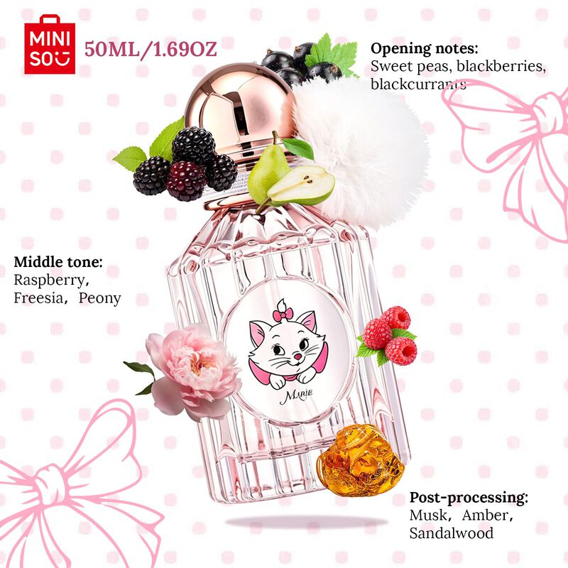 Perfume Miniso Disney Stitch Marie 100ml Rosa image number null